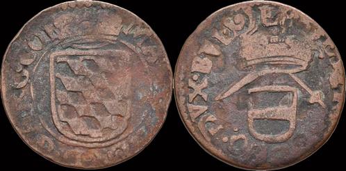 1650-1688 Southern Netherlands Liege Maximilian Heinrich..., Timbres & Monnaies, Monnaies | Europe | Monnaies non-euro, Envoi
