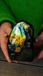 labradoriet Goudgroen - opaal + turkoois kleur - Hoogte: 10