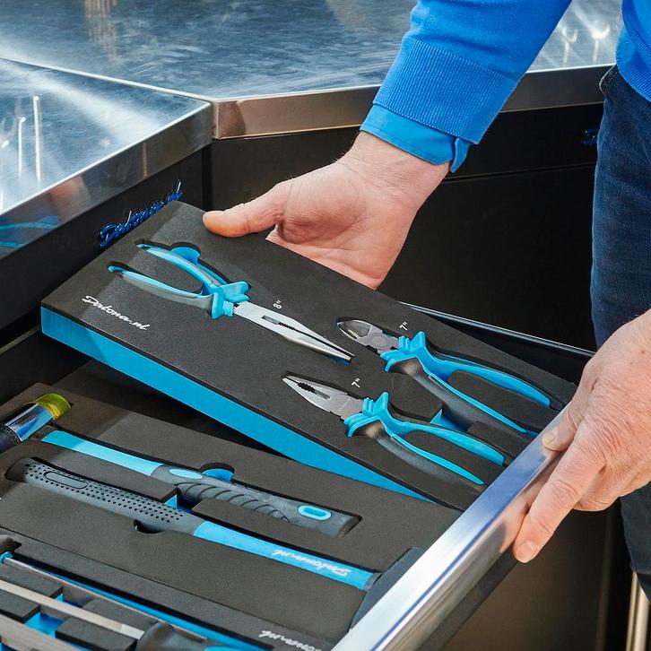 Datona Tangenset 3-delig in Plus softmodule - Datona, Doe-het-zelf en Bouw, Gereedschap | Handgereedschap, Ophalen of Verzenden