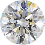 1 pcs Diamant - 0.90 ct - Rond - F - VVS1, Handtassen en Accessoires, Edelstenen, Nieuw