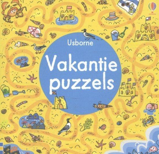 Vakantie puzzels 9781409579083 Usborne, Boeken, Kinderboeken | Kleuters, Zo goed als nieuw, Verzenden