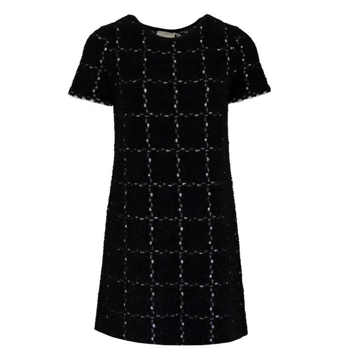 Friendly Sweater • zwart wit geruite jurk • L, Kleding | Dames, Truien en Vesten, Zwart, Nieuw, Verzenden