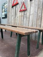 Heavy industrial benches / degelijke zitbanken / 12 stuks, Zakelijke goederen, Horeca | Meubilair en Inrichting, Meubilair, Gebruikt