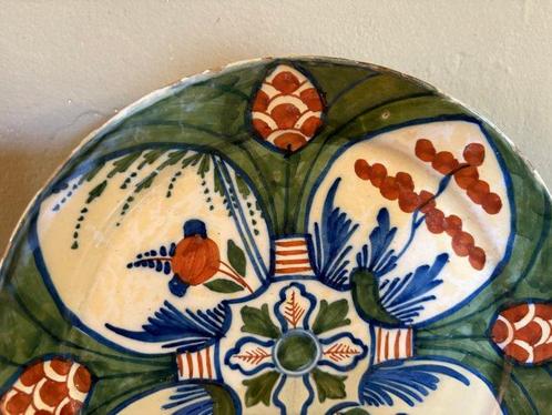 Delft of Makkum - Assiette - Harten - Porcelaine dure -, Antiek en Kunst, Antiek | Glaswerk en Kristal