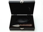 Laguiole - Oyster Knife & Oyster holder - Wengé Black handle
