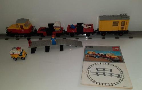 Lego - Trains - 7735 - Former 12v  vrachttrein - 1980-1989, Kinderen en Baby's, Speelgoed | Duplo en Lego