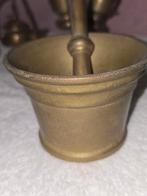 Vijzel en stamper (11) - Brons, Messing - Decoratieve