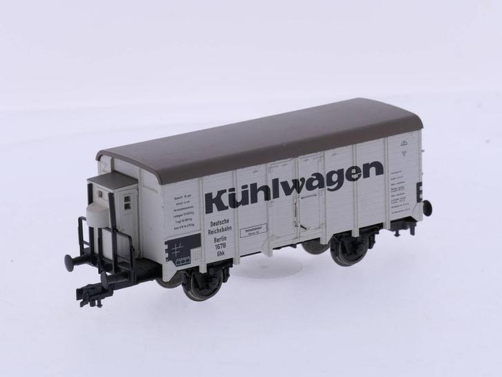 ② Schaal H0 Fleischmann 5346 koelwagon van de DR #4933 — Trains ...