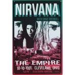 Wandbord -  Nirvana With Urge Overkill The Empire 1991, Huis en Inrichting, Nieuw