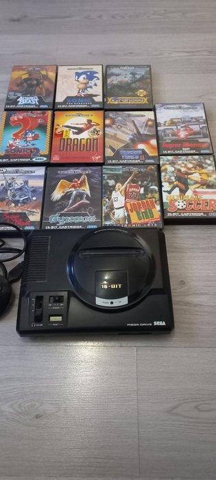 Sega - Mega Drive - Videogameconsole + games, Games en Spelcomputers, Spelcomputers | Overige Accessoires
