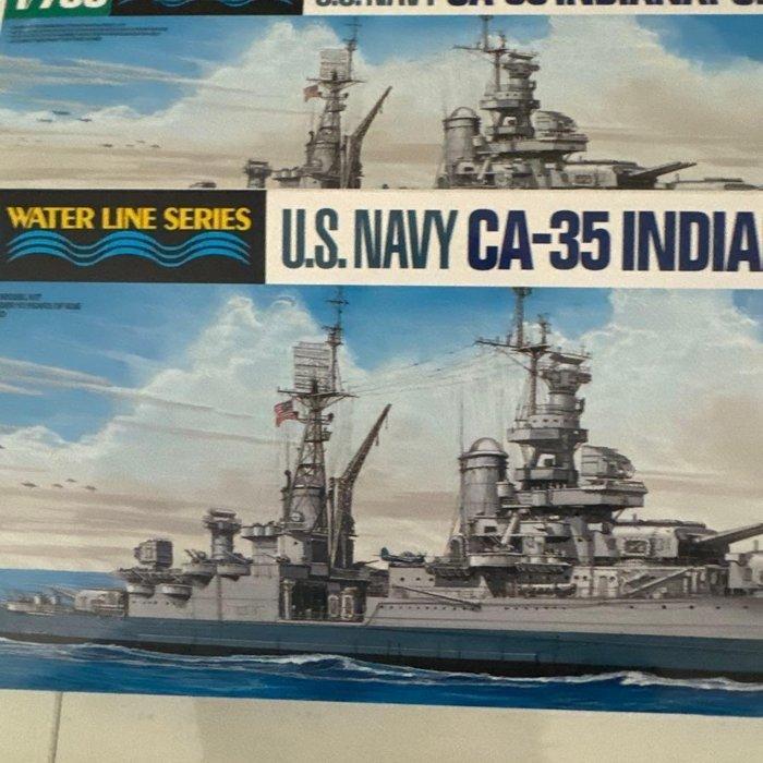 Tamiya 1:700 - Model militair voertuig - USS Indianapolis,, Kinderen en Baby's, Speelgoed | Overig