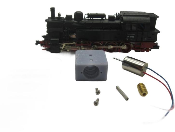 micromotor NF023G N ombouwset voor Fleischmann BR 94 (DB DR, Hobby en Vrije tijd, Modeltreinen | N-Spoor, Gelijkstroom, Overige typen