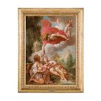 Franse school (XVIII) - Ermes affida Dionisio alle ninfe del, Antiek en Kunst