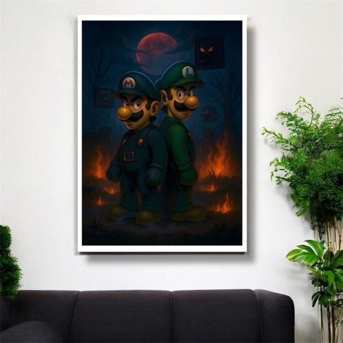 Makayhos - [Canvas XL] Mario & Luigi – Dark Brotherhood, Games en Spelcomputers, Spelcomputers | Overige Accessoires