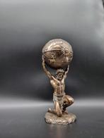 Statue, Atlas Weight of The World Greek God - 20 cm -, Antiek en Kunst