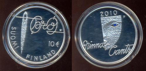 10 Euro Minna Canth 2010 Finnland:, Postzegels en Munten, Munten | Europa | Euromunten, België, Verzenden