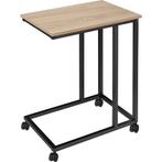 tectake Bijzettafel Luton 48x35x70cm - Industrieel licht hou, Huis en Inrichting, Verzenden, Nieuw