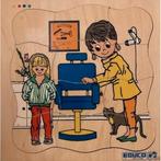 Educo puzzel Bij de kapper (4-lagen), Boeken, Verzenden, Nieuw
