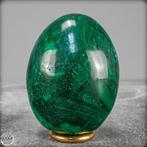 Malachite naturelle et belle Œuf- 434.42 g