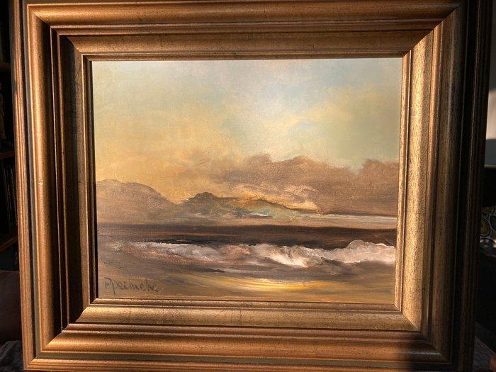 Paul Permeke (1918-1990) - Branding bij ochtendzon, Antiek en Kunst, Kunst | Schilderijen | Klassiek