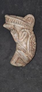 Taino-cultuur Pierre Amulet krokodillen en transformatie. -, Verzamelen