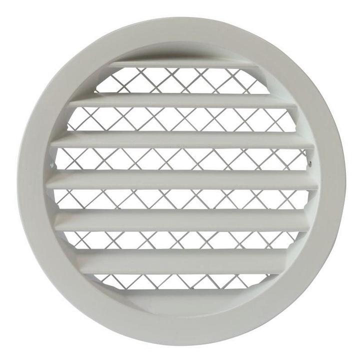 Rond buitenluchtrooster aluminium Ø 160mm, Doe-het-zelf en Bouw, Ventilatie en Afzuiging, Nieuw, Verzenden