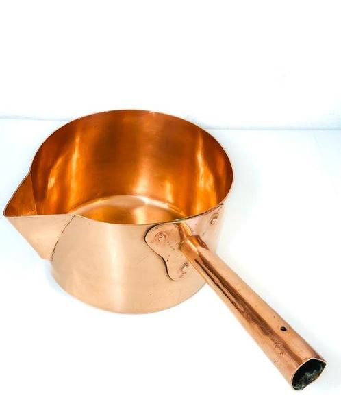 France - Steelpan - Koper - Casserole pâtissier, Antiek en Kunst, Antiek | Keukengerei