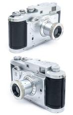 ISO Bilux rangefinder Italian Leica Copy made in Milano,, Audio, Tv en Foto, Fotocamera's Analoog, Nieuw