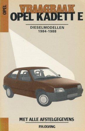 Vraagbaak Opel Kadett E, Livres, Langue | Langues Autre, Envoi