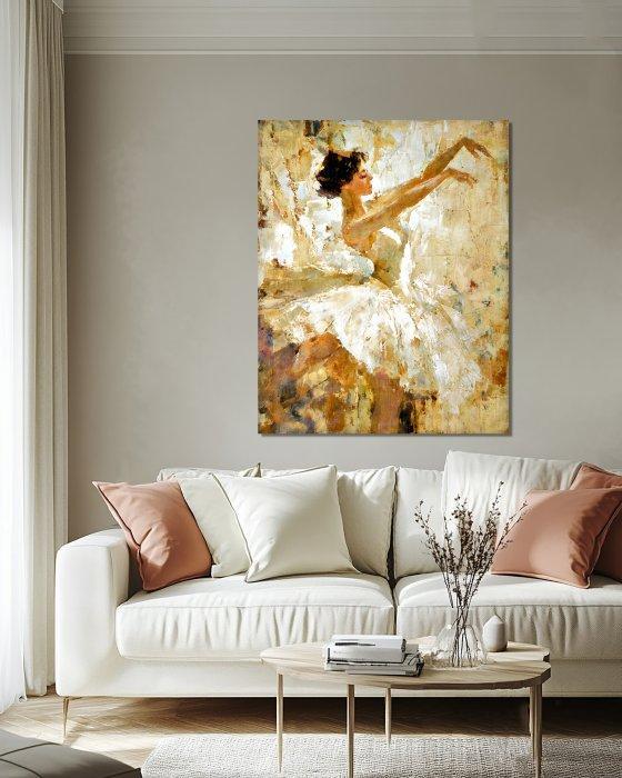 Wysocky John - Ballerina White - XL, Antiek en Kunst, Kunst | Designobjecten