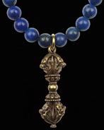Lapis lazuli - Smaragd-Dorje (Vajra) Boeddhistisch: