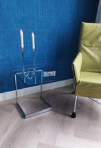 Gebra - Bijzettafel - Glas, Staal