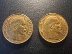 Frankrijk. Napoléon III. 20 Francs 1854-A, Paris (2 munten)