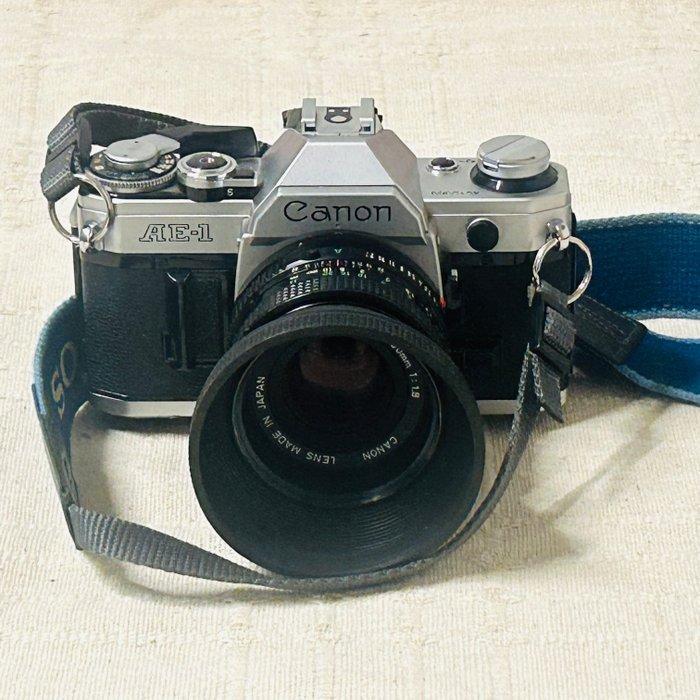 Canon AE-1 + FD 1,8/50mm + acc. | Single lens reflex camera, Audio, Tv en Foto, Fotocamera's Analoog