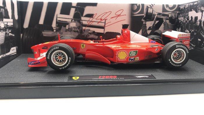 Hot Wheels 1:18 - Voiture miniature - Ferrari F1-2000 GP, Hobby en Vrije tijd, Modelauto's | 1:5 tot 1:12