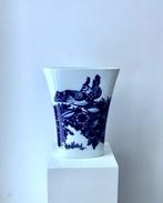 Rosenthal - Bjorn Wiinblad - Vase - Oiseau bleu - Porcelaine