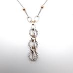 Chimento - Collier avec pendentif - 18 carats Or blanc, Or, Handtassen en Accessoires, Antieke sieraden
