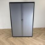 Gispen roldeurkast vv 4 legborden (hxbxd) 194x120x48 cm ,, Gebruikt