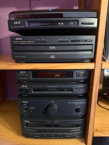 Akai Equipo musica Akai AX-550 - AP-M510, CD-A30, AT-S30,