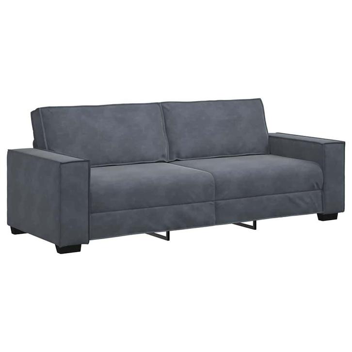 Driezitsbank 180cm grijs | Tweede kansje | Comfort gegara..., Huis en Inrichting, Zetels | Zetels, Nieuw, Metaal, Driepersoons