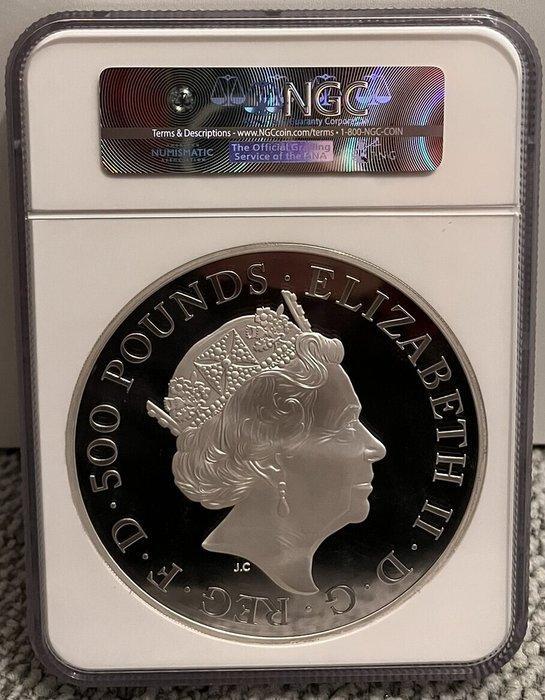 Verenigd Koninkrijk. 500 Pounds 2017 The Lion, 1Kg (.999) -, Postzegels en Munten, Munten | Europa | Niet-Euromunten