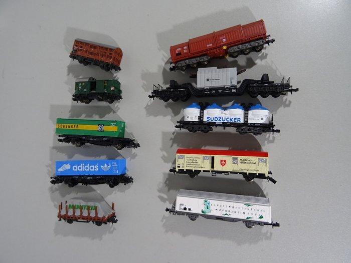 Fleischmann, Trix, Roco N - Treinset (10) - 10, Hobby & Loisirs créatifs, Trains miniatures | Échelle N