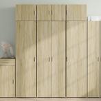 vidaXL Hoge kast 70x42,5x185 cm bewerkt hout sonoma, Huis en Inrichting, Verzenden, Nieuw