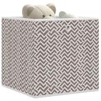 vidaXL Opbergboxen 4 st inklapbaar 32x32x32 cm ongeweven, Doe-het-zelf en Bouw, Kratten en Dozen, Verzenden, Nieuw