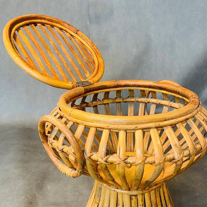 Mand - Bamboe, in de stijl van Vittorio Bonacina, Antiek en Kunst, Kunst | Designobjecten