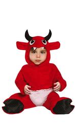 Halloween Kostuum Baby Rood, Hobby en Vrije tijd, Feestartikelen, Verzenden, Nieuw