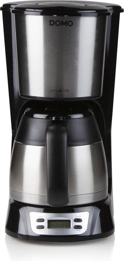 DOMO DO709K Koffiezetapparaat met thermoskan - 1L - Timer -, Elektronische apparatuur, Overige elektronische apparatuur, Ophalen of Verzenden