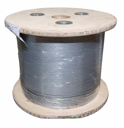 Staalkabel 3 mm 800 meter op katrol, Tuin en Terras, Overige Tuin en Terras, Verzenden
