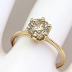 Zonder Minimumprijs - Ring - 14 karaat Geel goud -  1.02ct., Handtassen en Accessoires, Ringen, Nieuw
