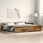 vidaXL Bed Frame Oud Hout 200x200 cm Engineered Hout, Verzenden, Nieuw